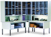 A Picture of product MLN-SR2446RPG Mayline® Mailflow-To-Go™ Mailroom System Sorters, 20 Pckt,24 x 13.25 x  46.2