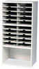 A Picture of product MLN-SR2446RPG Mayline® Mailflow-To-Go™ Mailroom System Sorters, 20 Pckt,24 x 13.25 x  46.2