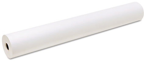 Pacon 4765 24 x 200' White 35# Easel Paper Roll