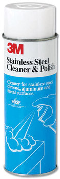 3M Stainless Steel Cleaner & Polish,  Lime Scent, Foam, 21 oz. Aerosol Can