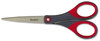 A Picture of product MMM-1447 Scotch® Precision Scissors,  Pointed, 7" Length, 2-1/2" Cut, Gray/Red