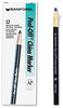 A Picture of product SAN-2072 Sharpie® Peel-Off™ China Markers,  Blue, Dozen