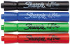 A Picture of product SAN-22474 Sharpie® Flip Chart® Marker,  Bullet Tip, Four Colors, 4/Set