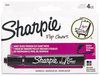 A Picture of product SAN-22474 Sharpie® Flip Chart® Marker,  Bullet Tip, Four Colors, 4/Set