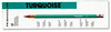 A Picture of product SAN-2263 Prismacolor® Turquoise® Drawing Pencil,  2B, 1.98 mm, Dozen