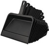 A Picture of product IMP-700 Impact® Heavy-Duty Plastic Dust Pan,  12w x 12d x 4h, Black, 12/Carton