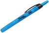 A Picture of product SAN-28010 Sharpie® Retractable Highlighters,  Chisel Tip, Fluorescent Blue, Dozen