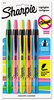 A Picture of product SAN-28025 Sharpie® Retractable Highlighters,  Chisel Tip, Fluorescent Yellow, Dozen