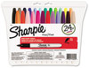 A Picture of product SAN-30074 Sharpie® Fine Tip Permanent Marker,  Assorted, 4/Set