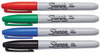 A Picture of product SAN-30074 Sharpie® Fine Tip Permanent Marker,  Assorted, 4/Set
