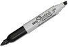 A Picture of product SAN-36201 Sharpie® Super Twin-Tip Permanent Marker,  Fine/Chisel Tip, Black