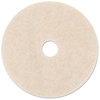 A Picture of product MMM-18065 3M TopLine Burnishing Floor Pads 3200,  19-Inch, White/Amber, 5/CT