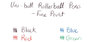 A Picture of product SAN-60101 uni-ball® Stick Roller Ball Pen,  Fine, Dozen