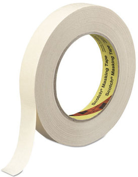 Scotch® High-Performance Masking Tape 232 3" Core, 48 mm x 55 m, Tan