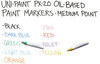 A Picture of product SAN-63604 Sanford® uni®-Paint Permanent Marker,  Medium Point, Green