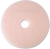 A Picture of product MMM-25855 3M Eraser Burnish Floor Pads 3600,  17", Pink, 5/Carton