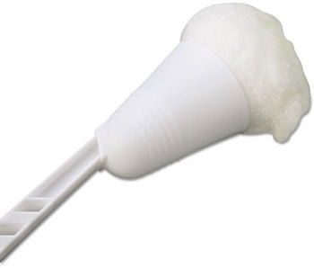 Impact® Value Plus™ Cone Bowl Mop,  12" Long, Plastic Handle, White, 50/Carton