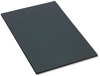 A Picture of product PAC-6323 SunWorks® Construction Paper,  58 lbs., 24 x 36, Black, 50 Sheets/Pack