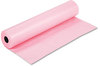 A Picture of product PAC-63260 Pacon® Rainbow® Duo-Finish® Colored Kraft Paper,  35 lbs., 36" x 1000 ft, Pink