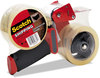 A Picture of product MMM-37502ST Scotch® Packaging Tape Dispenser Value Pack with Two Rolls of 3" Core, For Up to 0.75" x 60 yds, Red