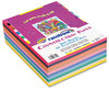 A Picture of product PAC-6555 Pacon® Rainbow® Super Value Construction Paper Ream,  45 lb, 9 x 12, Assorted, 500 Sheets