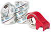 A Picture of product MMM-3850CS36 Scotch® 3850 Heavy-Duty Packaging Tape 3" Core, 1.88" x 54.6 yds, Clear, 36/Carton