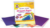 A Picture of product PAC-72200 Pacon® Origami Paper,  30 lbs., 9 x 9, Assorted Bright Colors, 40 Sheets/Pack