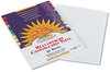 A Picture of product PAC-9203 SunWorks® Construction Paper,  58 lbs., 9 x 12, White, 50 Sheets/Pack