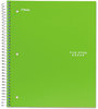 A Picture of product MEA-06044 Five Star® Trend Wirebound Notebook,  College Rule, 8 1/2 x 11, 1 Subject, 100 Sheets