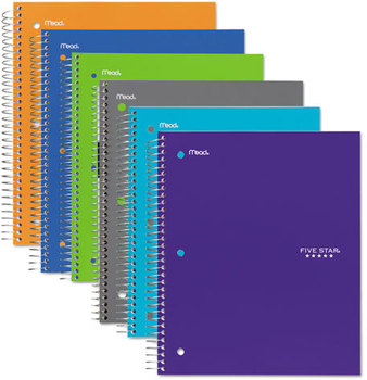 Five Star® Trend Wirebound Notebook,  College Rule, 8 1/2 x 11, 1 Subject, 100 Sheets