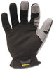 A Picture of product IRN-WFG05XL Ironclad  Workforce™ Gloves,  Extra Large, Gray/Black, Pair