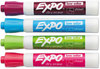 A Picture of product SAN-81029 EXPO® Low-Odor Dry-Erase Marker,  Chisel Tip, Classic Colors Assorted, 4/Set