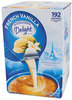 A Picture of product ITD-827981 International Delight® Flavored Liquid Non-Dairy Coffee Creamer,  French Vanilla, .44 oz Cups, 192/Ctn
