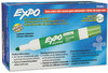 A Picture of product SAN-82004 EXPO® Low-Odor Dry-Erase Marker,  Bullet Tip, Green, Dozen