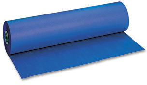 Pacon® Decorol® Flame Retardant Art Rolls,  40 lb., 36" x 1000 ft, Sapphire Blue
