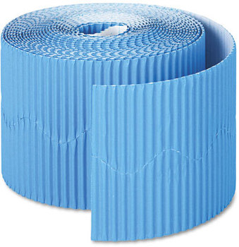 Pacon® Bordette® Decorative Border,  2 1/4" x 50' Roll, Brite Blue
