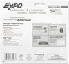 A Picture of product SAN-83153 EXPO® Dry Erase Starter Set,  Chisel Tip, Assorted, 4/Set