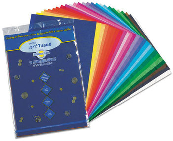 Pacon® Spectra® Art Tissue,  10 lbs., 12 x 18, 10 Assorted Colors, 50 Sheets/Pack