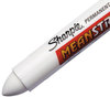 A Picture of product SAN-85018 Sharpie® Mean Streak® Marking Stick,  Broad Tip, White