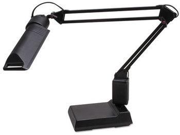 Ledu Computer Task Lamp,  2-1/4" Clamp-On or Desk Base, 30" Arm Reach
