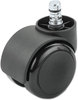 A Picture of product MAS-94630 Master Caster® Noiseless Duet Casters,  Nylon, R Stem, 120 lbs./Caster, 5/Set