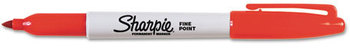 Sharpie® Fine Tip Permanent Marker,  Red, 36/Pack