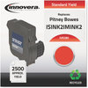 A Picture of product IVR-280 Innovera® 280 Postage Ink Remanufactured Red Meter Replacement for IM-280 (ISINK2IMINK2), 2,500 Page-Yield