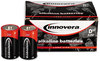 A Picture of product IVR-33012 Innovera® Alkaline Batteries,  D, 12 Batteries/Pack