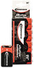 A Picture of product IVR-44004 Innovera® Alkaline Batteries,  9V, 4 Batteries/Pack