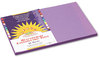 A Picture of product PAC-7207 SunWorks® Construction Paper,  58 lbs., 12 x 18, Violet, 50 Sheets/Pack