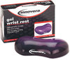 A Picture of product IVR-51442 Innovera® Gel Wrist Support Mouse Rest, 4.75 x 3.12, Purple