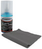 A Picture of product IVR-51520 Innovera® Gel Screen Cleaner Anti-Static with Gray Microfiber Cloth, 4 oz Spray Bottle