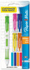 A Picture of product PAP-1887960 Paper Mate® Clearpoint Mix & Match™ Mechanical Pencil,  0.7 mm, Assorted Color Tops