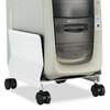A Picture of product IVR-54000 Innovera® Metal Mobile CPU Stand 10.25w x 10.63d 9.75h, Light Gray